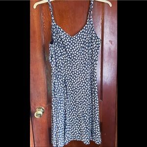 Old Navy XL blue floral Cami dress - cami sundress - blue floral sundress